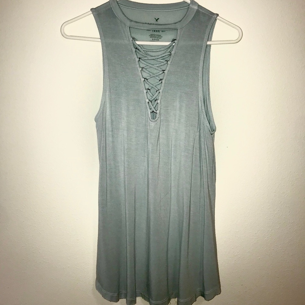 American Eagle high neck tank top